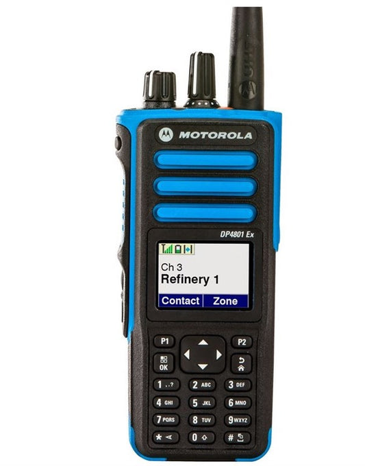 DP-4801/VHF-ATEX radio for MOTOTRBO radio systems with GPS facility