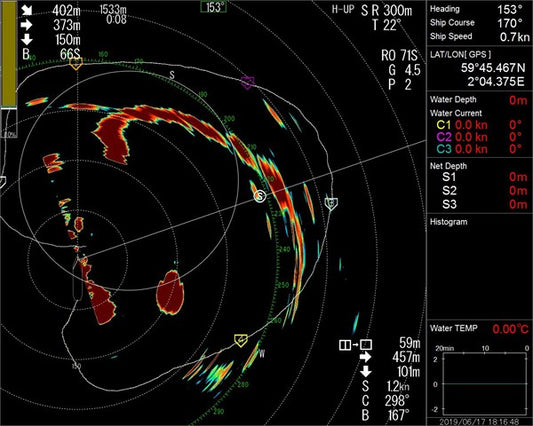 FSV-75BB LESS HULL UNIT. Half Circle Scanning Sonar