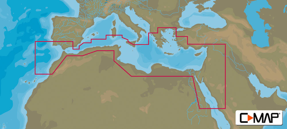 SOUTH MEDITERRANEAN SEA & AEGEAN SEA-MAX