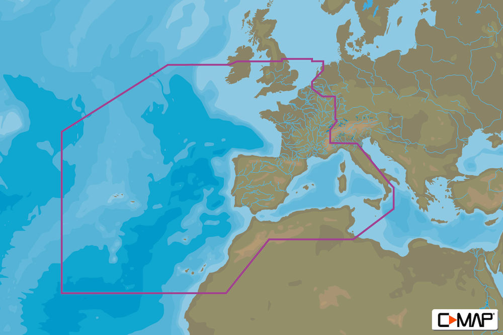 WEST EUROPEAN COASTS AND WEST MED.-MAX